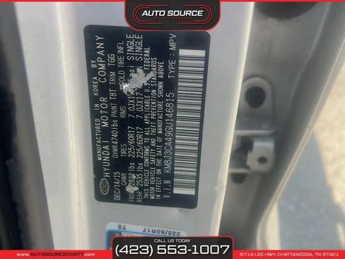 Used 2016 Hyundai Tucson SE w/ Option Group 02 AWD/4WD image 17