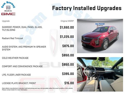 Used 2024 Cadillac XT4 Premium Luxury FWD image 3