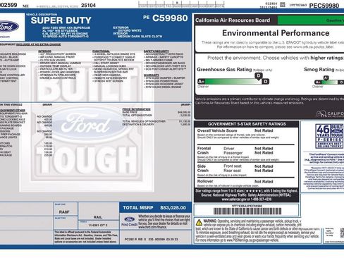 Used 2023 Ford F250 XL w/ Snow Plow Prep Package AWD/4WD image 3