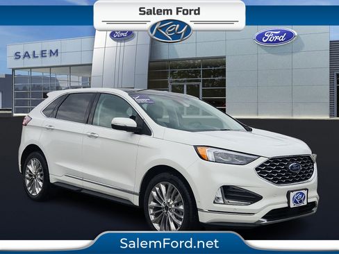 Certified 2022 Ford Edge Titanium w/ Equipment Group 301A image 1