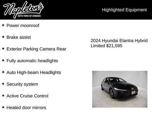Used 2024 Hyundai Elantra Limited image 16