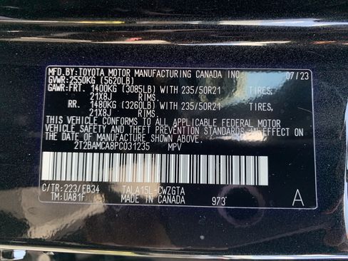 Used 2023 Lexus RX 350 F Sport w/ Cold Area Package AWD/4WD image 36