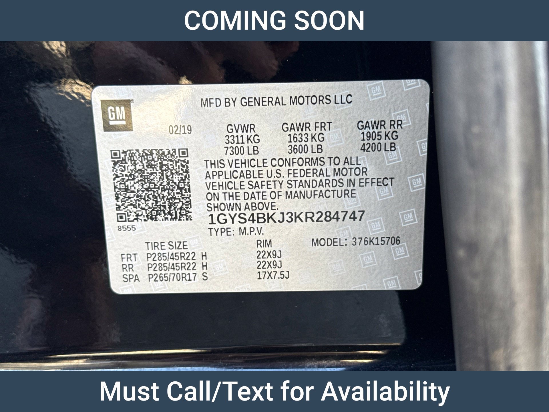 Used 2019 Cadillac Escalade Luxury AWD/4WD image 14