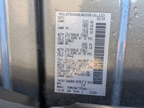 Used 2024 Nissan Rogue SV image 31