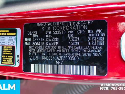 Used 2023 Kia EV6 Wind RWD image 43