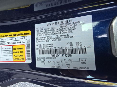 Used 2020 Ford Mustang Coupe w/ Equipment Group 101A RWD image 29