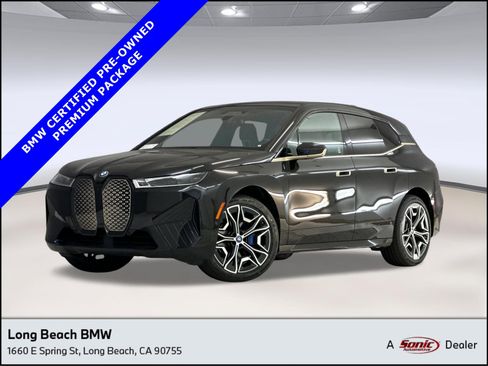 Certified 2024 BMW iX xDrive50 w/ Premium Package AWD/4WD image 1