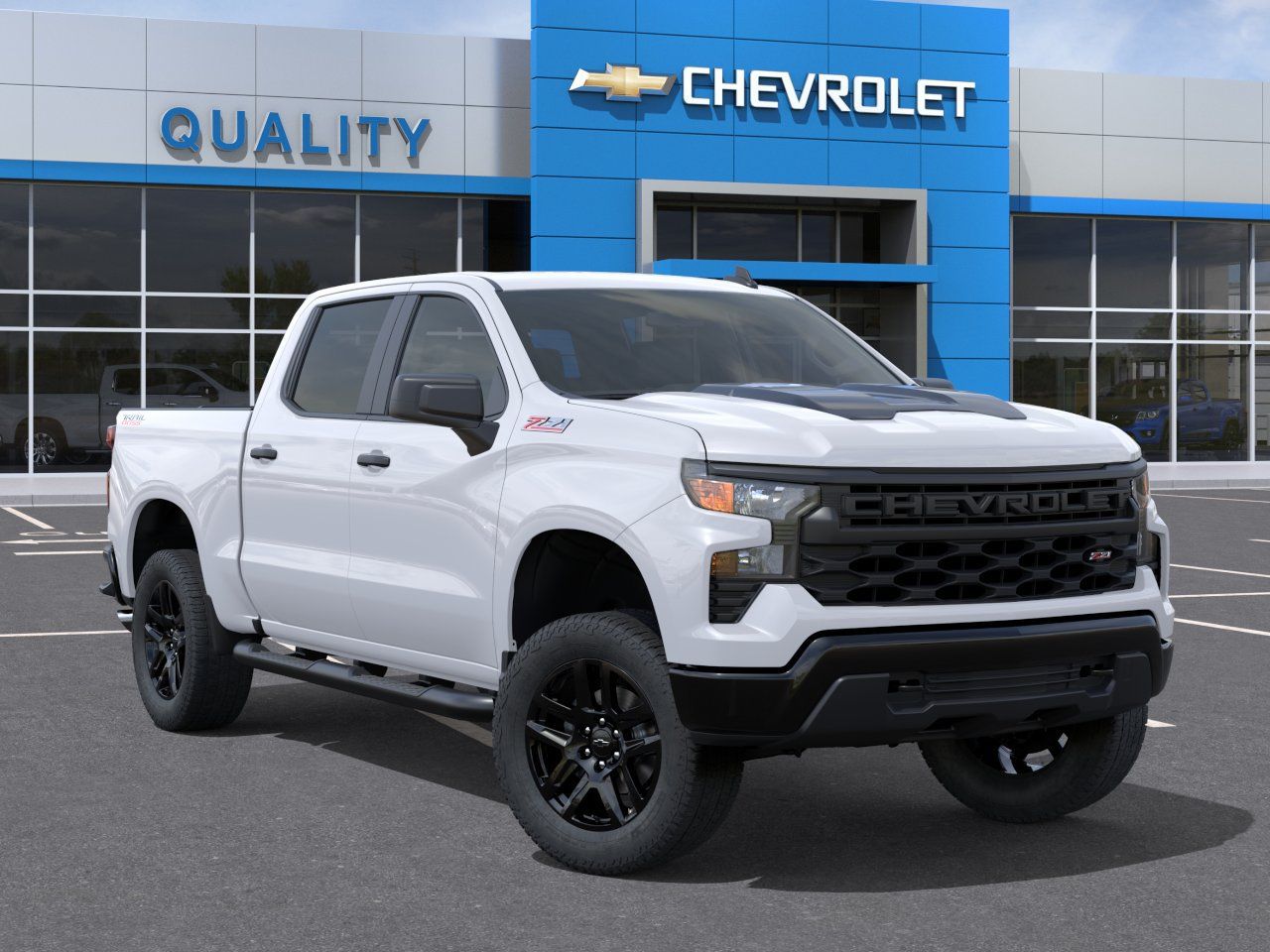 Used 2026 Chevrolet Silverado 1500 Custom Trail Boss w/ Turbomax Blackout Package AWD/4WD image 31