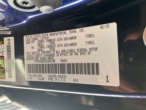 New 2025 Toyota Tundra 1794 Edition image 80