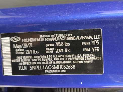 Used 2021 Hyundai Elantra SE FWD image 33