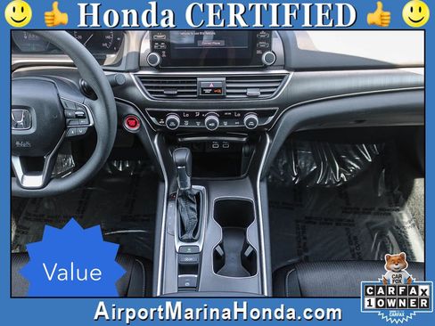 Certified 2022 Honda Accord LX image 12