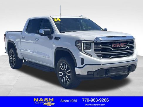 Used 2024 GMC Sierra 1500 SLT w/ SLT Premium Plus Package AWD/4WD image 1