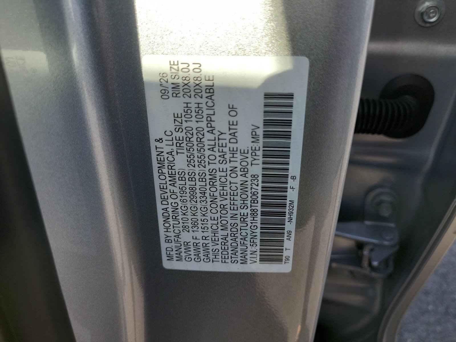 New 2026 Honda Pilot Elite image 33