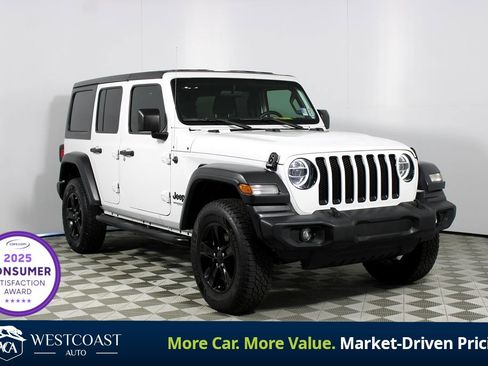 Used 2020 Jeep Wrangler Unlimited Sport image 1