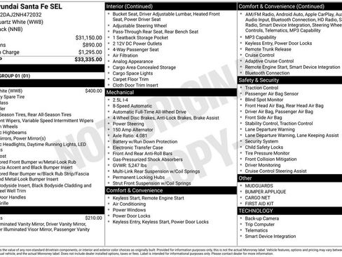 Used 2022 Hyundai Santa Fe SEL image 3