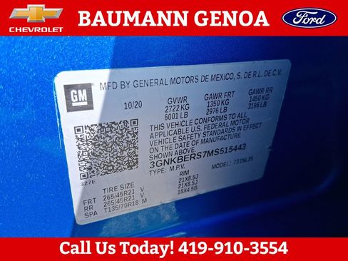 Used 2021 Chevrolet Blazer RS w/ Enhanced Convenience Package FWD image 30