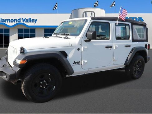 Used 2023 Jeep Wrangler Sport image 3