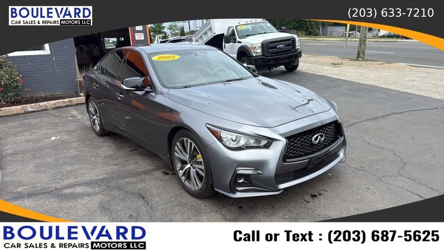 Used 2022 INFINITI Q50 Sensory w/ Cargo Package AWD/4WD image 1