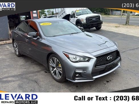 Used 2022 INFINITI Q50 Sensory w/ Cargo Package AWD/4WD image 1