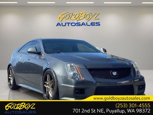 Used 2014 Cadillac CTS V w/ Wood Trim Package RWD image 2