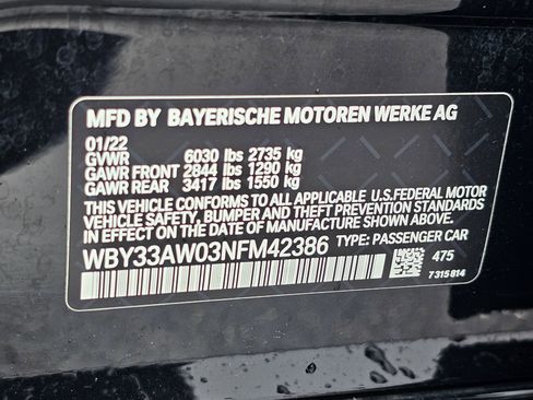 Certified 2022 BMW i4 M50 w/ Premium Package image 63