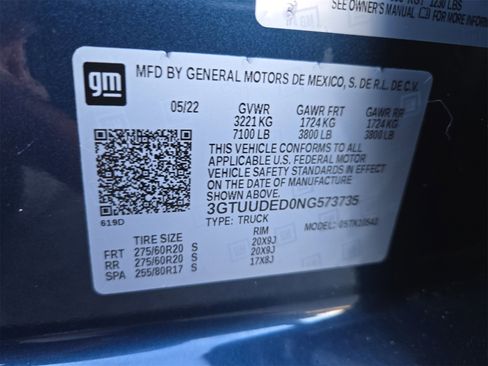 Used 2022 GMC Sierra 1500 SLT w/ SLT Convenience Package image 38