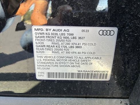 Used 2024 Audi Q8 e-tron Premium Plus AWD/4WD image 15