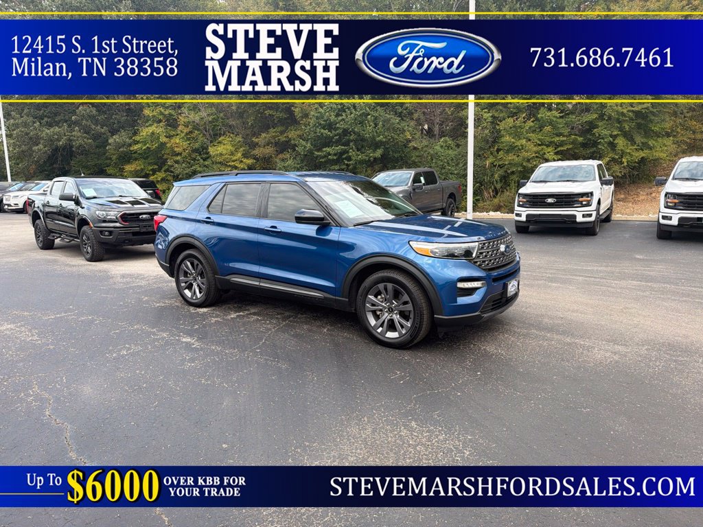 Used 2022 Ford Explorer XLT w/ Equipment Group 202A RWD 360° Tour