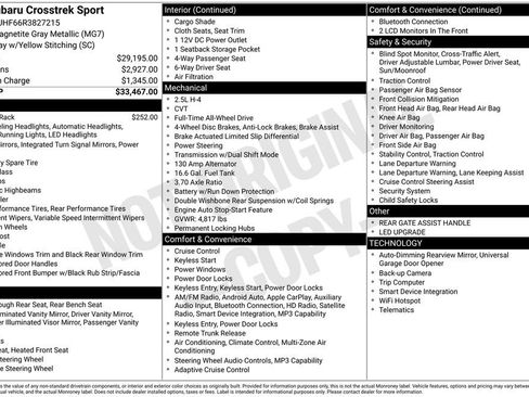 Used 2024 Subaru Crosstrek 2.5i Sport image 3