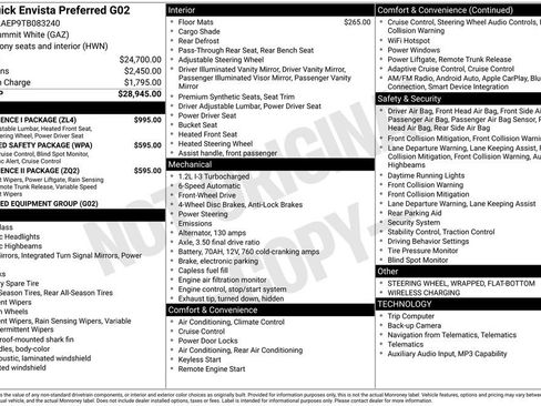 New 2026 Buick Envista Preferred w/ Convenience I Package FWD image 42
