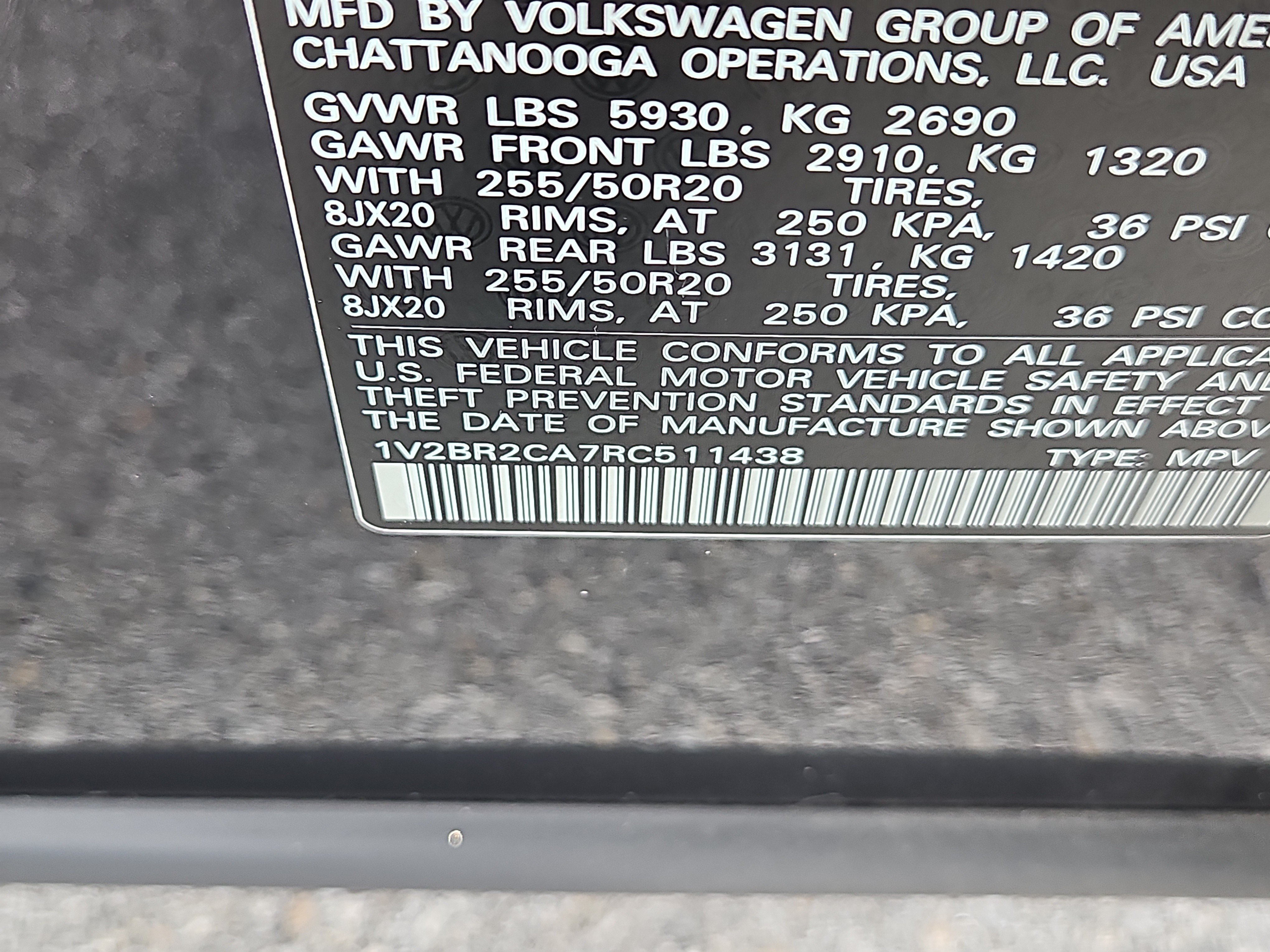 Certified 2024 Volkswagen Atlas SEL AWD/4WD image 8