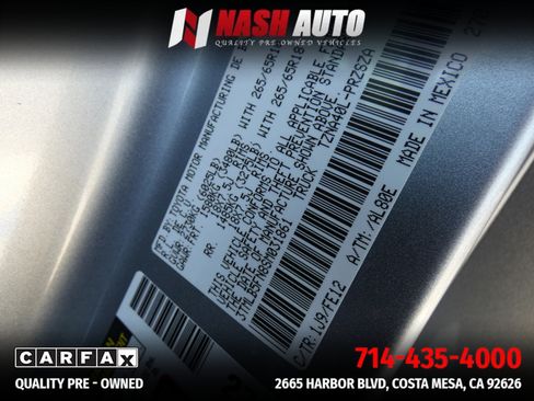 Used 2025 Toyota Tacoma TRD Sport RWD image 87