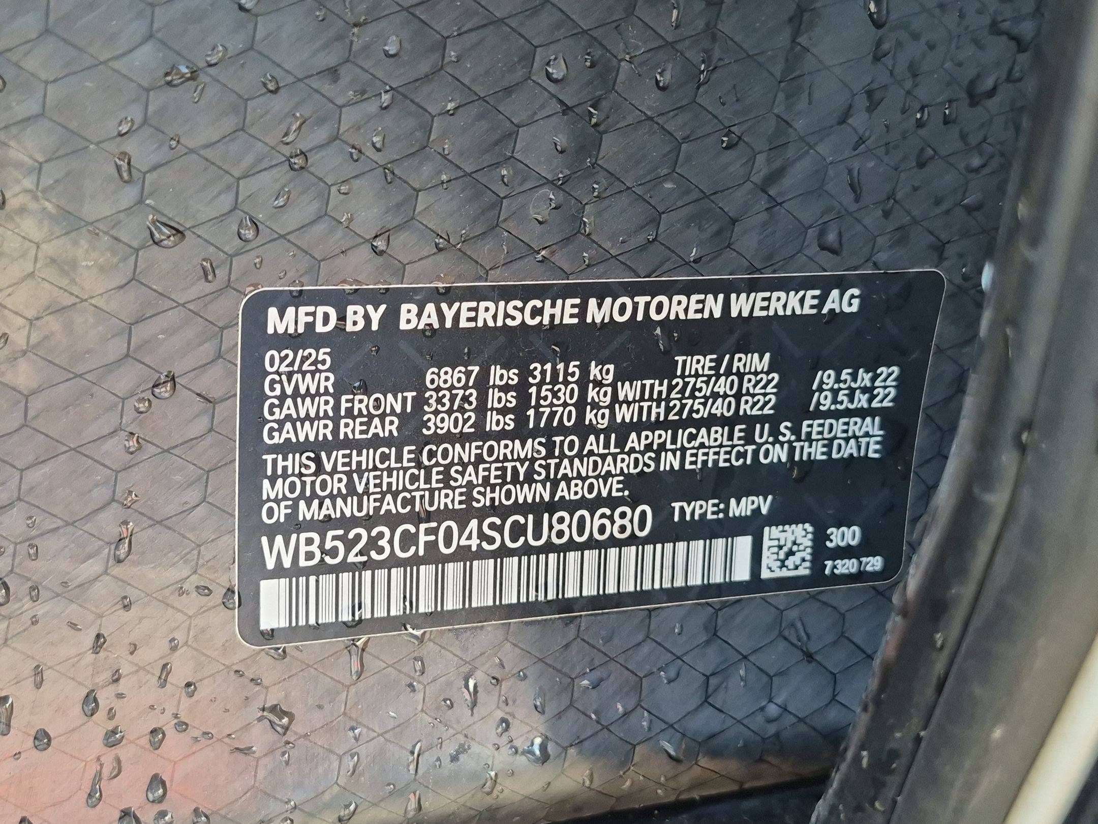 Certified 2025 BMW iX xDrive50 AWD/4WD image 32