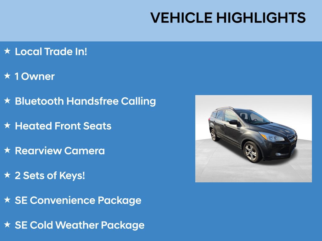Used 2016 Ford Escape SE w/ Equipment Group 201A FWD image 2
