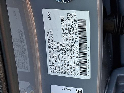 Used 2025 Honda Accord SE image 27