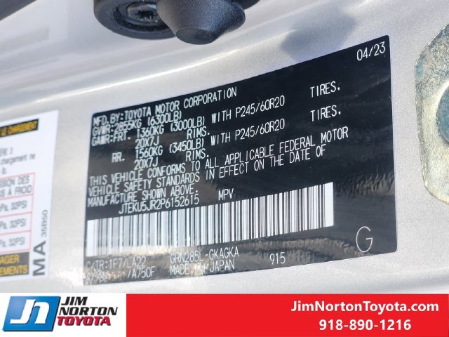 Used 2023 Toyota 4Runner Limited AWD/4WD image 34