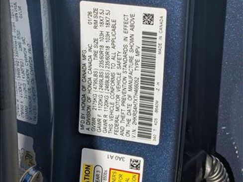 New 2026 Honda CR-V EX-L image 17