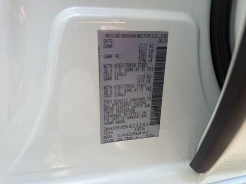 Used 2025 Nissan Frontier S w/ S Utility Package RWD image 48