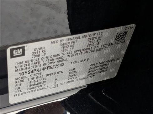 Used 2015 Cadillac Escalade Platinum image 20