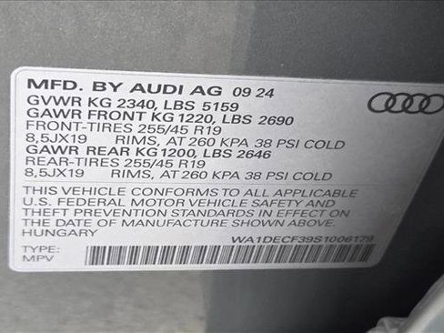 Certified 2025 Audi Q3 2.0T Premium w/ Convenience Package image 23