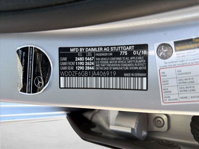 Certified 2018 Mercedes-Benz E 400 4MATIC Sedan image 20
