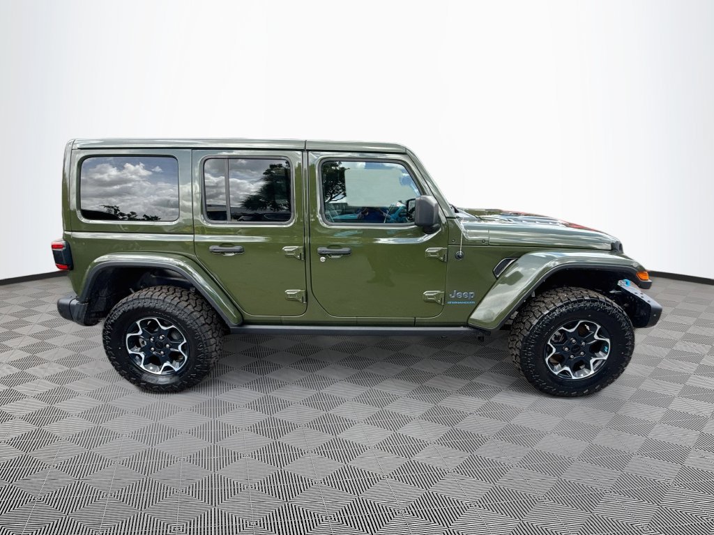 Certified 2023 Jeep Wrangler Unlimited Rubicon 4xe w/ Steel Bumper Group AWD/4WD image 5