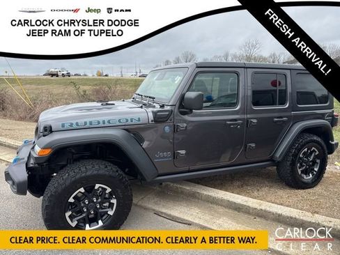 Used 2025 Jeep Wrangler Unlimited Rubicon 4xe w/ Safety Group image 3