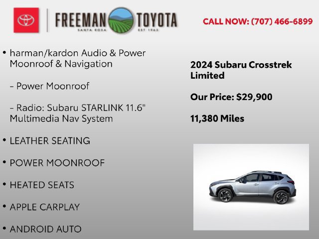 Used 2024 Subaru Crosstrek 2.5i Limited AWD/4WD image 5