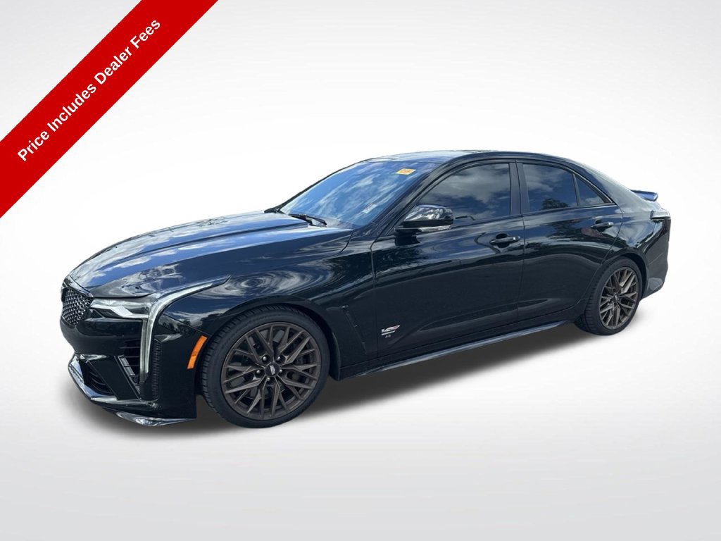 Used 2023 Cadillac CT4 V Blackwing w/ Climate Package RWD image 1