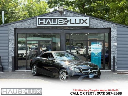 Used 2020 Mercedes-Benz E 450 4MATIC Cabriolet w/ AMG Line image 2