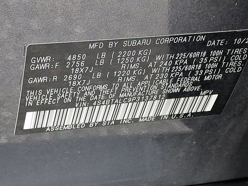 Used 2023 Subaru Outback Onyx Edition AWD/4WD image 27