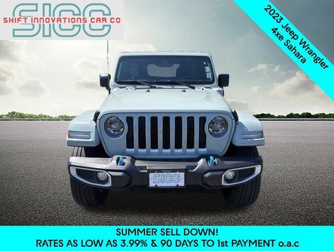 Used 2023 Jeep Wrangler Unlimited Sahara w/ Cold Weather Group AWD/4WD image 2