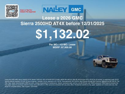 New 2026 GMC Sierra 2500 AT4X