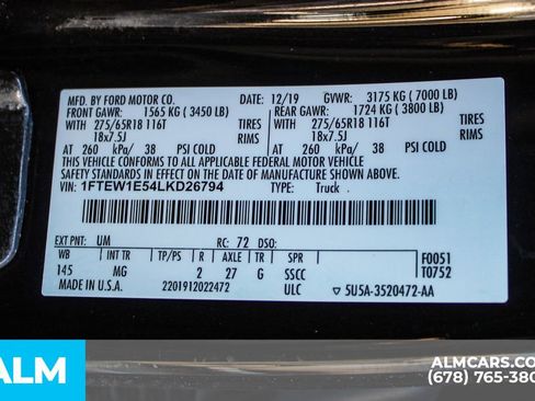 Used 2020 Ford F150 XLT w/ Equipment Group 302A Luxury image 36